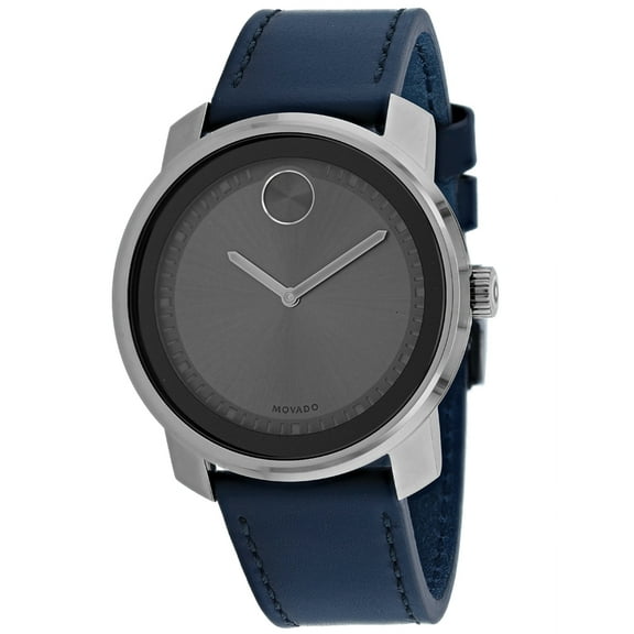 Movado Men's Bold Gunmetal  Dial Watch - 3600673