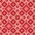thumbnail image 1 of Ahgly Company Tapis d'Intérieur Lavable en Machine Carré Rouge Transitionnel, 5 Pieds Carré, 1 of 7