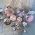 thumbnail image 3 of Adornos transparentes, adornos para árboles de Navidad Adornos Adornos de plástico transparente rellenables para llenar, Adornos navideños Bolas Bola vacía transparente para Navidad Fiesta de año nuev kaili Sencillez, 3 of 4