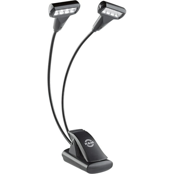 KM "Double 4-LED T-Model FlexLight" Music Stand Light - 12273
