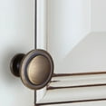 thumbnail image 4 of GlideRite 1-1/4 in. Classic Round Ring Cabinet Knobs, Antique Brass, Pack of 10, 4 of 5