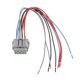 thumbnail image 2 of Conector de faro de coche arnés de cola de cerdo de 8 vías para kusrkot mazo de cables cable del faro, 2 of 5