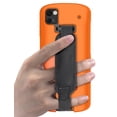 thumbnail image 1 of Étui + Sangle de Main Combo pour Zebra TC53 TC58 Scanner d'Ordinateur Mobile, Nakedcellphone Coque Rigide Texturée avec Support - Orange Vif, 1 of 8