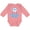 Mauve, variant on 1st Birthday Boy Rocket Ship Boys Long Sleeve Baby Bodysuit