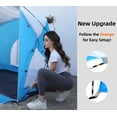 thumbnail image 3 of Carpa de Playa Etto para 3-4 Personas con Protección UV UPF 50+, 3 of 9