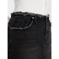 thumbnail image 4 of Madden NYC Women's Fray Mini Skirt, Sizes XXS-XXL, 4 of 5