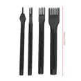 thumbnail image 3 of Kit de Cinceles de Puntas de Cuero de Acero Galvanizado Con Alto Contenido de Carbono, Juego de Cinceles de 4 Puntas de 3 mm, 4 mm, 5 mm para, 3 of 7