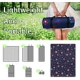 thumbnail image 5 of 60’‘x80'''' Blankets Waterproof Foldable American Flag Portable Outdoor Picnic Mat Water Resistant for Grass Padded Lawn Park Blanket for Camping,Patriotic Military Gifts for Fathers Day, 5 of 5