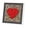 Beledi-16174 Color, variant on 528 Pieces Romantic Red Heart Pixel Mosaic Brick Art Frame, Framed Yellow Base Love Heart 3D Block Wall Ornament, Desktop & Wall Mount Decor Gift for Anniversary, Wedding & Valentine’s Day