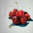 thumbnail image 2 of Atelier B Art Studio 20x20 White Modern Wood Framed Museum Art Print Titled - PILE OF CHERRIES, 2 of 4