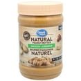 thumbnail image 1 of Great Value Smooth Natural Peanut Butter, 1 of 4