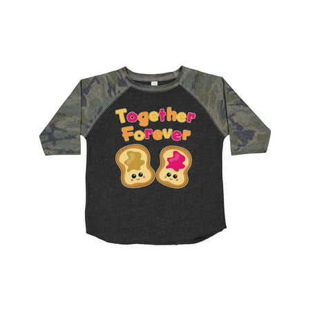 

Inktastic Together Forever- Peanut Butter and Jelly Gift Toddler Boy or Toddler Girl T-Shirt