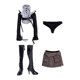 thumbnail image 1 of Conjunto de Ropa para Muñeca Femenina Sunnimix Vestido Camiseta con Hombros Descubiertos Botas 1/6, 1 of 8
