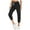 A01_Black, variant on pbnbp Capris for Women Casual Plus Size Solid Basic Cotton Linen Ealstic Drawstring High Waisted with Pockets Capris