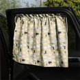 thumbnail image 1 of Wmool Universal Car Sun Mesh Blind Rear Window Sun Shade UV Protector Baby Kids, 1 of 9