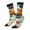 2 Black-1, variant on Retro American Eagle Crew Socks for Men & Women, Breathable Casual Athletic Ankle Socks