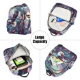 thumbnail image 5 of JIALIOU Mini Backpack Purse for Women Quilted Casual Daypack Small Travel Shoulder Bag, Eagle Mountains Tree Circle, 5 of 7
