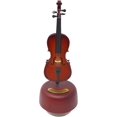 thumbnail image 1 of Caja de música giratoria para violonchelo, modelo de instrumento Musical de madera, artículos creativos para decoración del hogar, 1 of 5