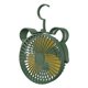 thumbnail image 1 of Ventilador de escritorio portátil recargable con ganchos - Ventilador de escritorio pequeño con clips, mini ventiladores, 1 of 4