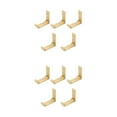 thumbnail image 2 of Injueey 5 piezas organizan eficientemente el gancho para ropa montado en la pared fácil instalación duradero y elegante oro l 2Conjunto, 2 of 6