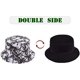 thumbnail image 3 of Sombrero de pescador de verano Bob, sombrero de cubo para hombre, sombrero de verano de algodón, ala corta, gorra de protección Anti-UV para senderismo, Camping, viajes, pesca JM, 3 of 5