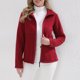 thumbnail image 5 of Ailaofu Womens Fleece Jacket Casual Colored All-purpose Full-zip Long-sleeved Fleece Jacket Winter Clothes for Women, 5 of 7
