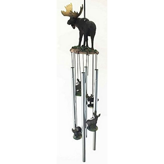 The Emperor North Amrican Moose Resonant Relaxing Wind Chime Garden Patio