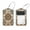 multicolored 3, variant on Unicorn Silhouette Rainbow Pattern Luggage Tags with Stainless Steel Loop, 2 Pack Luggage Tag Holders for Travel Luggage Baggage Identifier