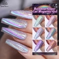 thumbnail image 2 of New Three-color Aurora Rainbow Cat Eye Gel Polish Phototherapy Plastic, 2 of 5