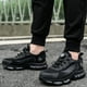thumbnail image 4 of Botón Giratorio Zapatos Seguridad para Hombres Mujeres (36) Negros, 4 of 9