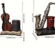 thumbnail image 5 of Violín Saxofón Figurina Escultura Jazz Vintage Resina Artesanía Estatua Regalo, Figurina Musical Vintage Resina, Escultura Jazz Estilo Artístico, Decoración Musical Hogar Oficina, Material, 5 of 8