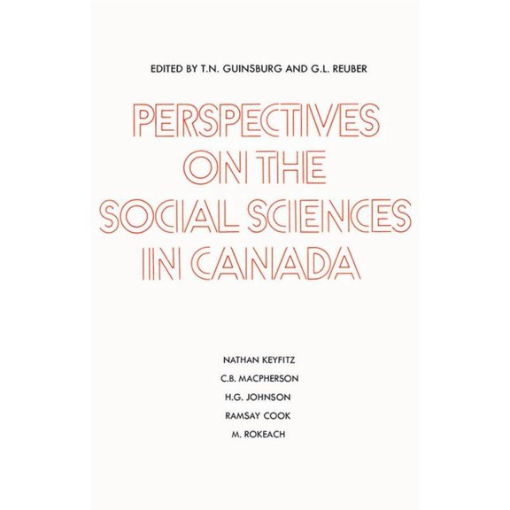Heritage Perspectives on the Social Sciences in Canada, (Paperback)