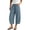 Blue, variant on Dress Pants for Women High Waist Wide Leg Palazzo Pants Plus Size Drawstring Weighted Work Trousers for Women Lounge Pants Fashion Clothing Beach Clothes 2026