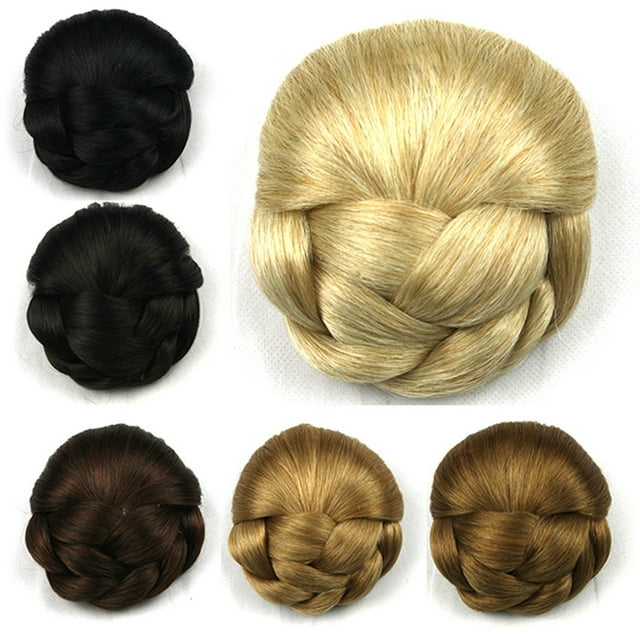 Lubelski Postiche de Coiffure pour Femmes Synthétique Tressé Queue de Cheval Extension de Cheveux