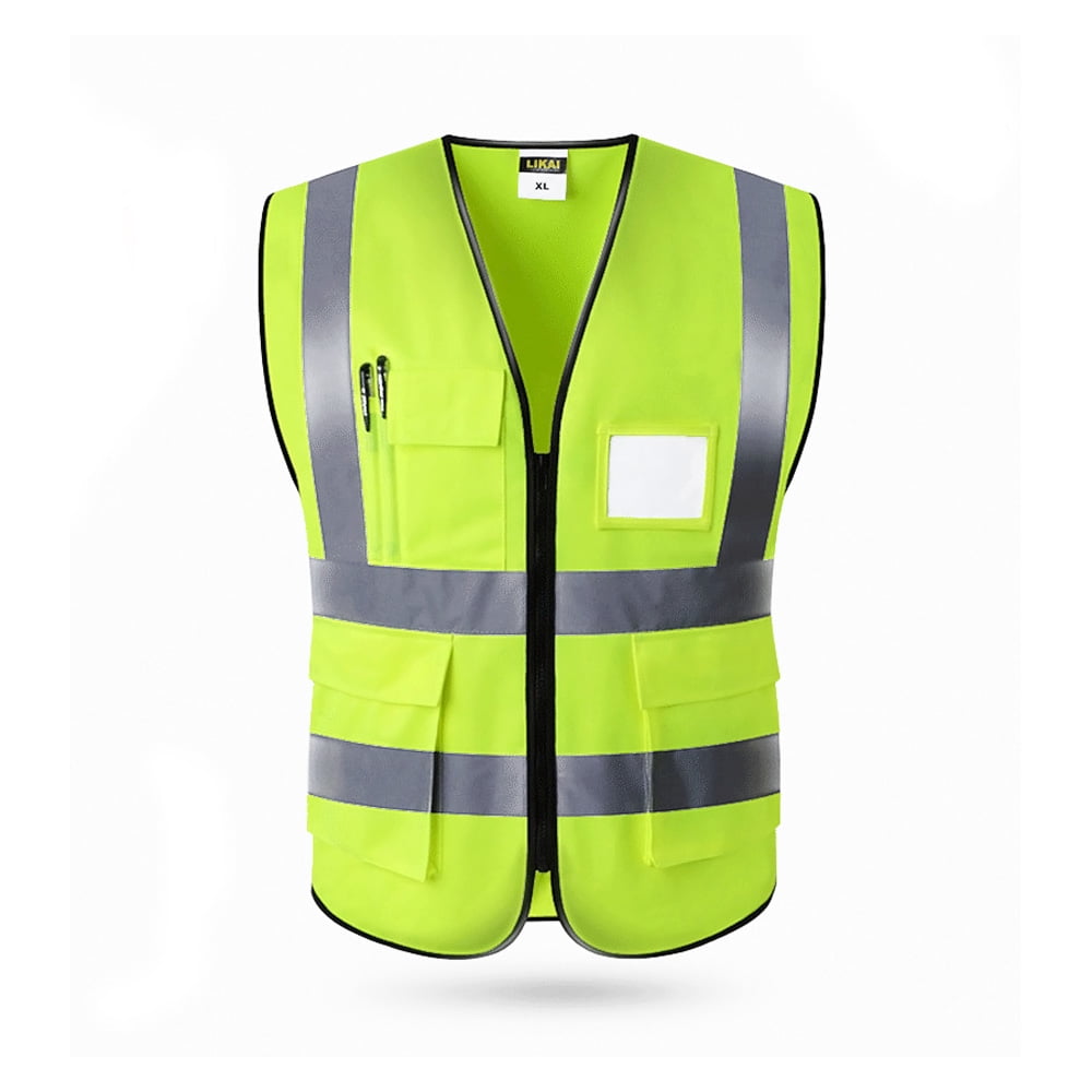 Safety Reflective Vest Security Visibility Shirt Construction Traffic