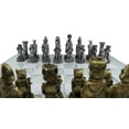 thumbnail image 5 of Ebros Cats Versus Dogs Chess Set Resin Character Pieces With Glass Board Set, 5 of 9