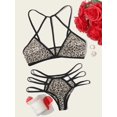 thumbnail image 7 of Leopard Ladder Cut Out Lingerie Set, 7 of 7