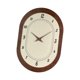 thumbnail image 4 of Reloj de pared sencillo, silencioso, sin tictac, decoración del hogar, arte de pared de 40 cm/15,75 pulgadas para Oval, 4 of 9