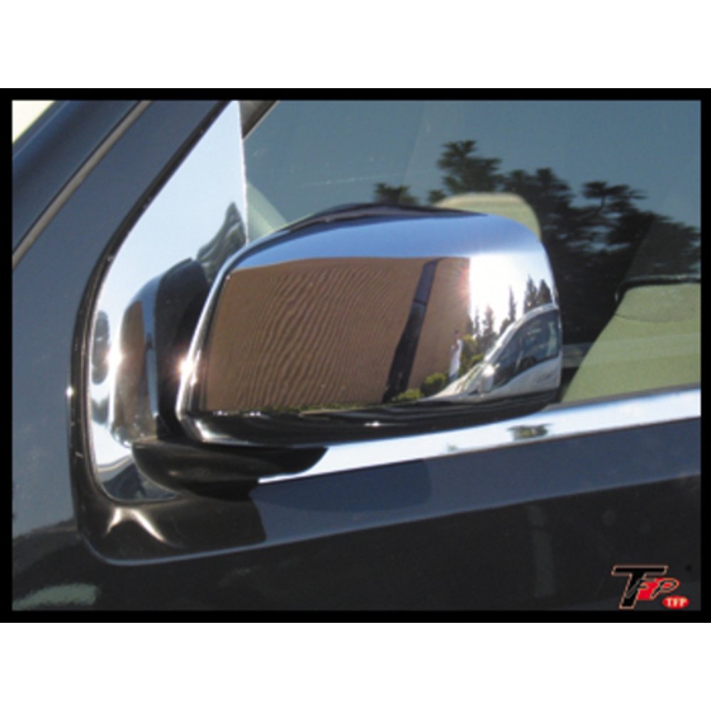 Int Trim500 Exterior Mirror Cover Full Cover Chrome Plated ABS Plastic