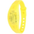 thumbnail image 2 of Luminous Wristband, Adjustable Silicone LED Bracelet  For Outdoor For Running Yellow, 2 of 8