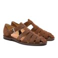 thumbnail image 1 of Men's Handmade Italian Leather Closed Toe Outdoor Sports Sandals, 1 of 1