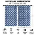 thumbnail image 2 of Blackout Kids Curtains,Blue Bigfoot Pattern Childrens Insulated Curtains Set Of 2,Bedroom Essentials,Toddler Room Decor 52x84in(132x213cm), 2 of 5