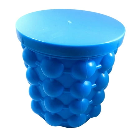 

Silicone Ice Cubes Maker Ice Cubes Mold Tray Portable Bucket Wine Ice Cooler Beverage Cabinet Kitchen Tools Drinking