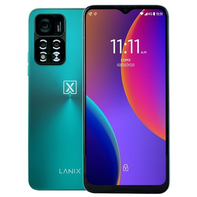 Smartphone LANIX Alpha 1R 64GB/4GB RAM Aqua (13092) Lanix 13092