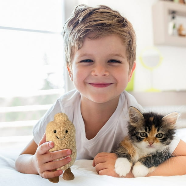 8" Jellycat Amuseables Peanut Soft Stuffed Toys, Jellycat Series Stuffed Cuddly Plushies, Ideal Christmas Birthday Valentines Stuffed Plush Gifts for Boys Girls