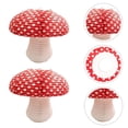 thumbnail image 2 of CIMAXIC 2Pcs Mushroom Shape Lantern Decorative Hanging Lantern Party Layout Lanterns,8.27"X8.27"X7.48", 2 of 5
