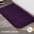 thumbnail image 6 of Evlmd Bathroom Rugs, Shaggy Soft and Absorbent Bath Rug, Non-Slip, Thick Plush Machine Washable Dry Bath Mats for Bathroom, Tub and Shower, 24" x 36", 6 of 8