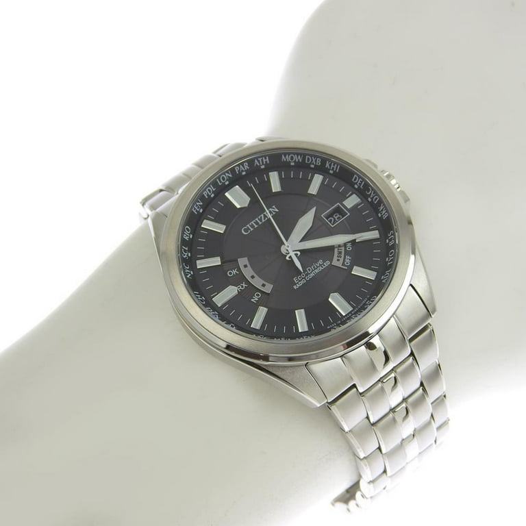 Authenticated Used Citizen Eco Drive Date Men's Solar Radio Watch