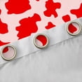 thumbnail image 4 of Homewish Cow Print Girl Boy Black Out Curtains,Farmhouse Animal Curtains Pack of 2 (42x63 Each),Abstract Geometric Bedroom Curtains,Super Cozy Room Decor, 4 of 6