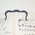 thumbnail image 2 of PEONAVET Metal Clip Music Book Clip and Book Page Music Note Clip Sheet Music Holders, 2 of 2